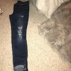 Express Jeans skinny with holes